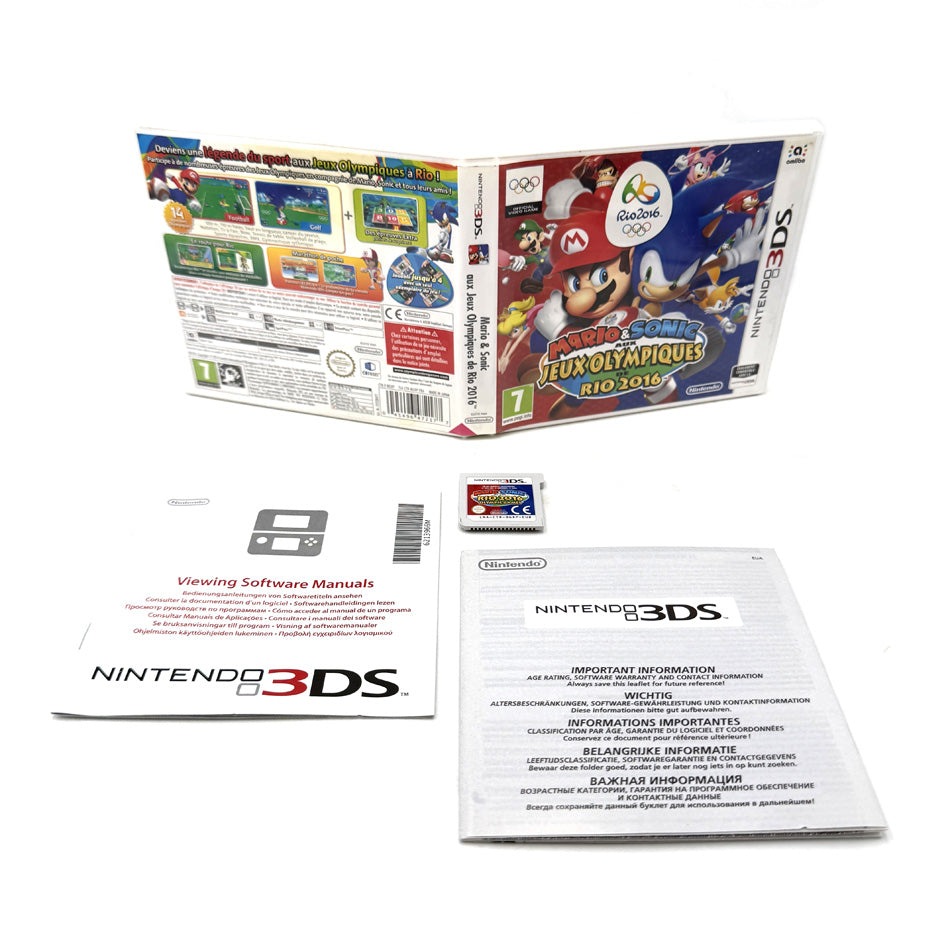 Mario & Sonic Aux Jeux Olympiques de Rio 2016 Nintendo 3DS