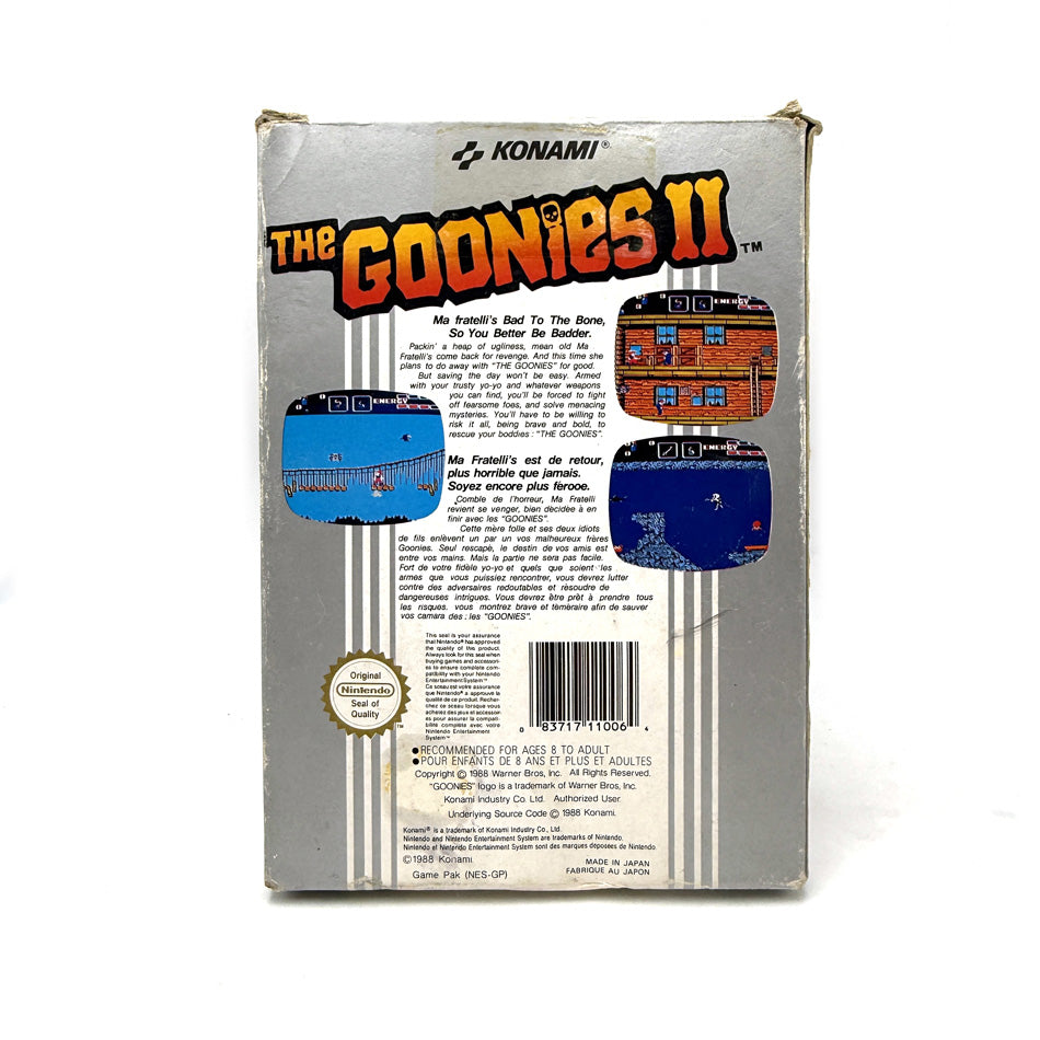The Goonies II Nintendo NES