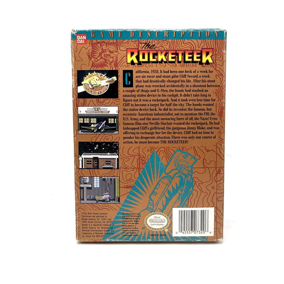 The Rocketeer Nintendo NES