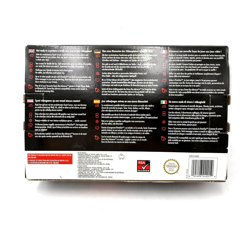 Console Nintendo DS Tank Silver Metroid Prime Hunters First Hunt Demo Pack (RARE)