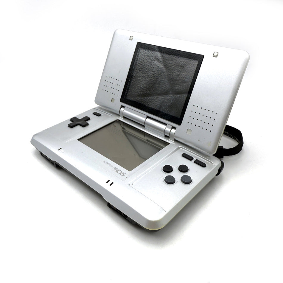 Console Nintendo DS Tank Silver Metroid Prime Hunters First Hunt Demo Pack (RARE)