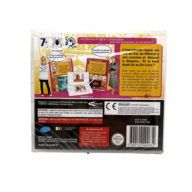 Plus belle la vie Le secret du Dr Livia Nintendo DS (Neuf sous blister)