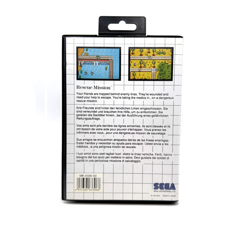 Rescue Mission Sega Master System