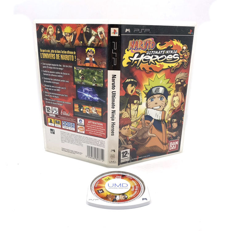 Naruto Ultimate Ninja Heroes Playstation PSP