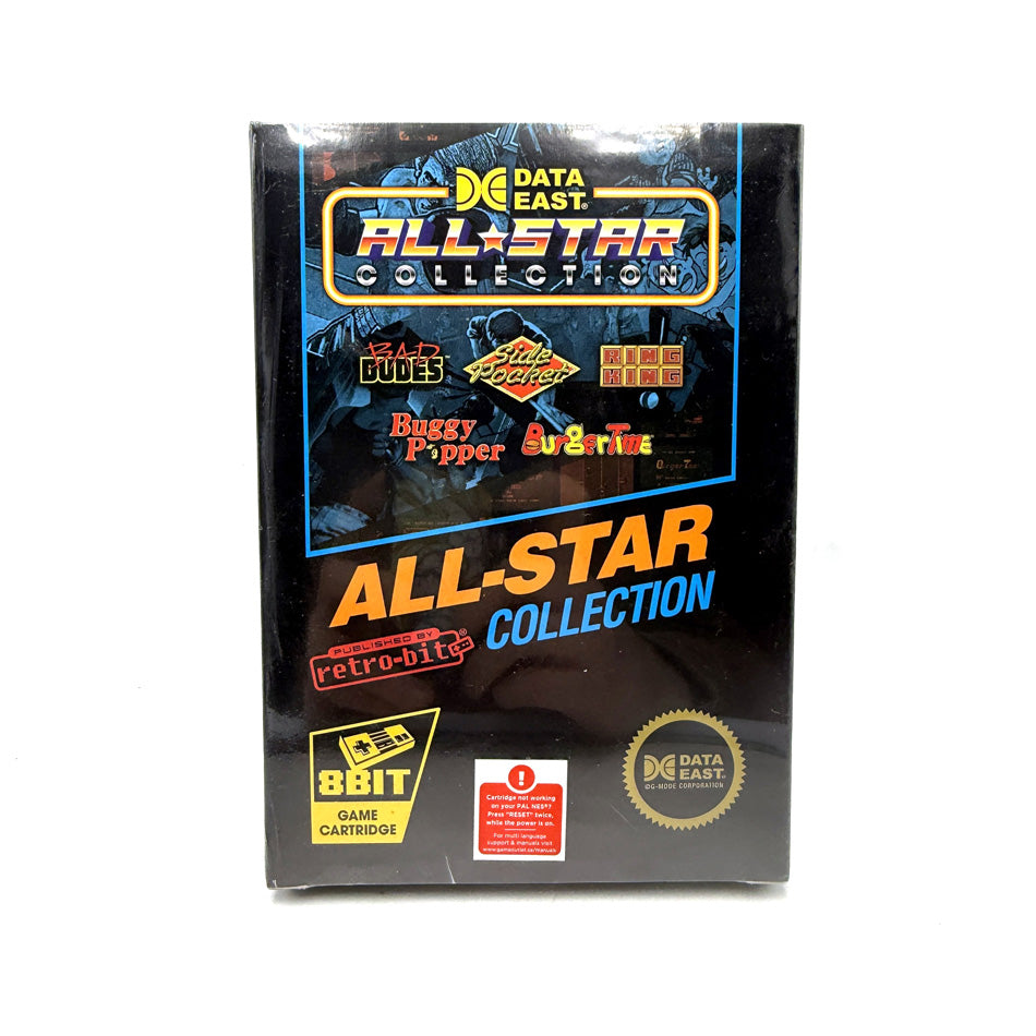 Retro-Bit Data East All-Star Collection Nintendo NES