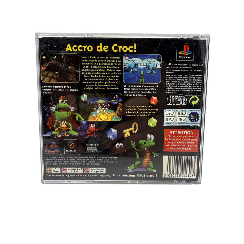 Croc Legend of the Gobbos Playstation 1