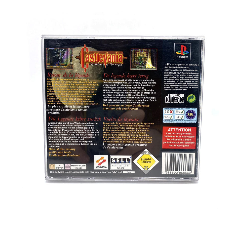 Castlevania Symphony Of The Night Playstation 1 (RARE)