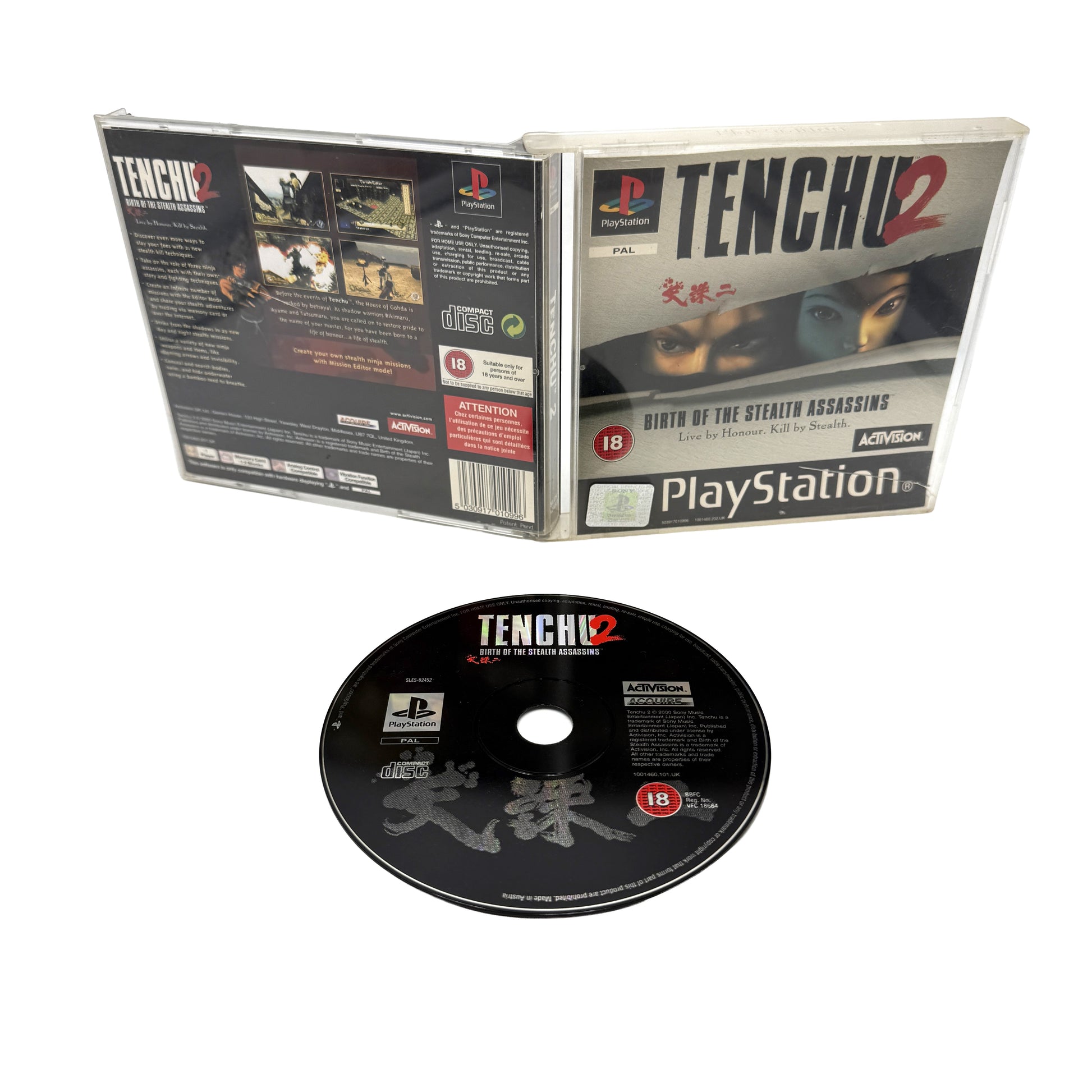 Tenchu 2 Birth of the Stealth Assassins Playstation 1