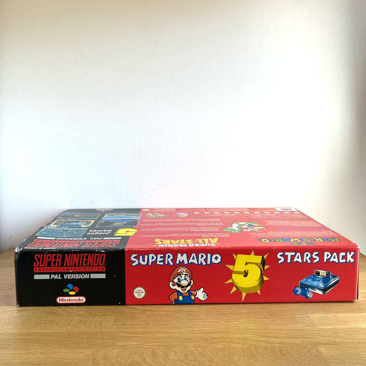 Console Super Nintendo Super Mario 5 Stars Pack