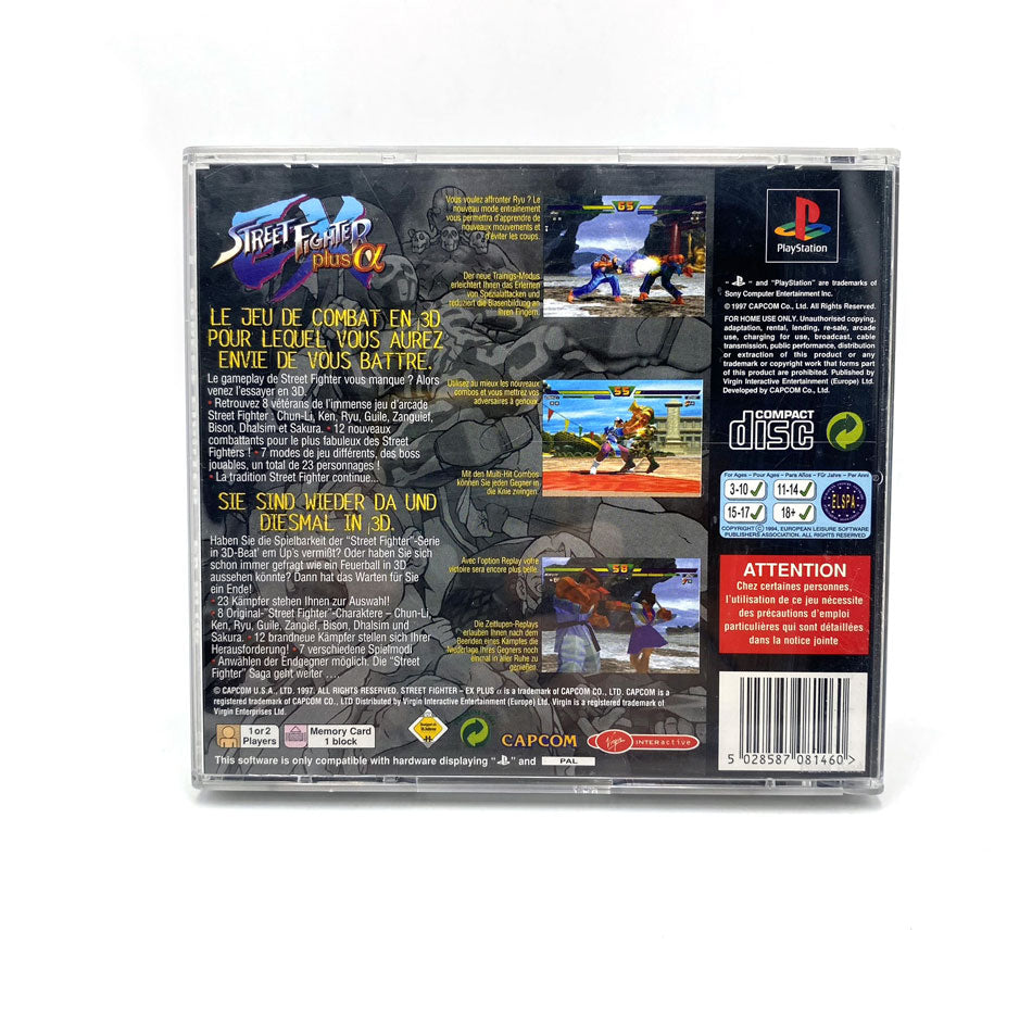 Street Fighter Ex Plus Alpha Playstation 1