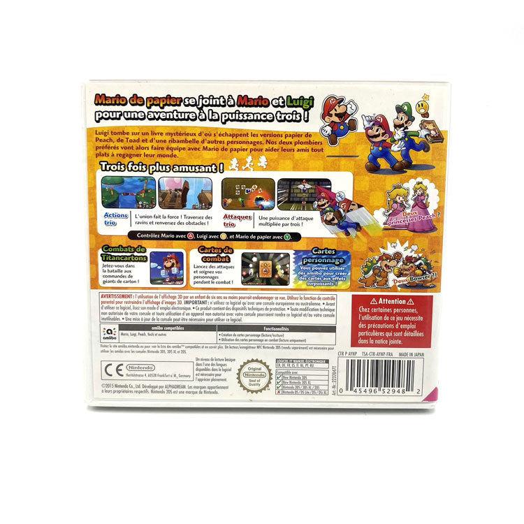 Mario & Luigi Paper Jam Bros Nintendo 3DS