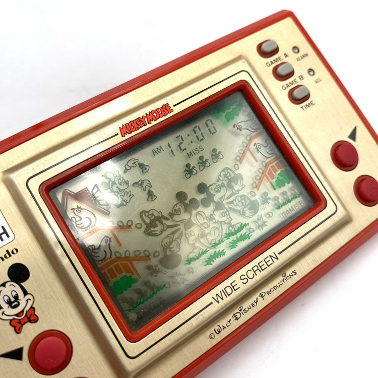 Mickey Mouse Nintendo Game & Watch Wide Screen