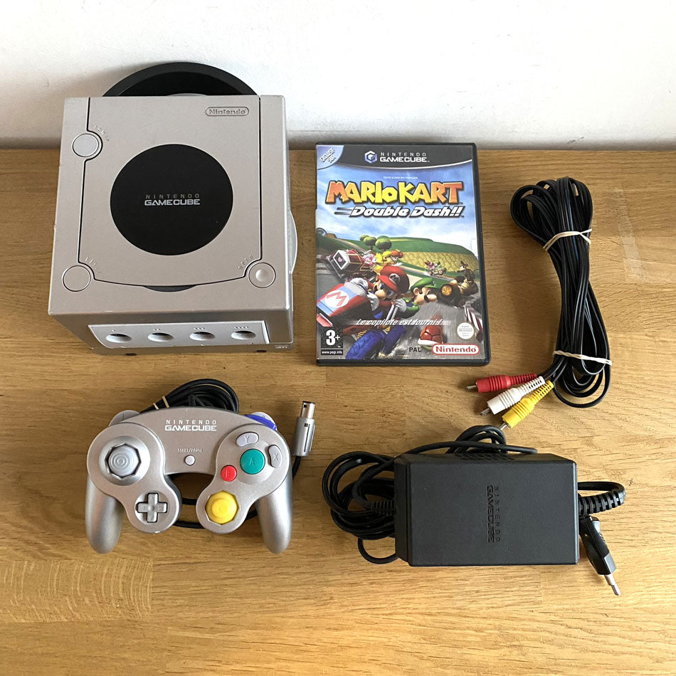 Console Nintendo Gamecube Mario Kart Double Dash !! Pak Platine