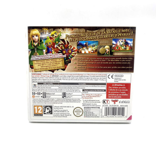 Hyrule Warriors Legends Nintendo 3DS Box and Instructions (NO GAME)