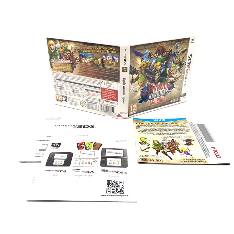 Boite et notices Hyrule Warriors Legends Nintendo 3DS (PAS DE JEU)
