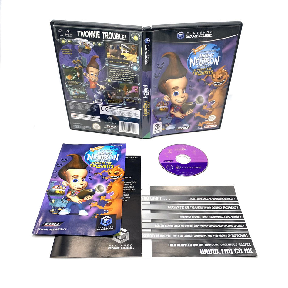 The Adventures Of Jimmy Neutron Boy Genius Attack Of The Twonkies Nintendo Gamecube