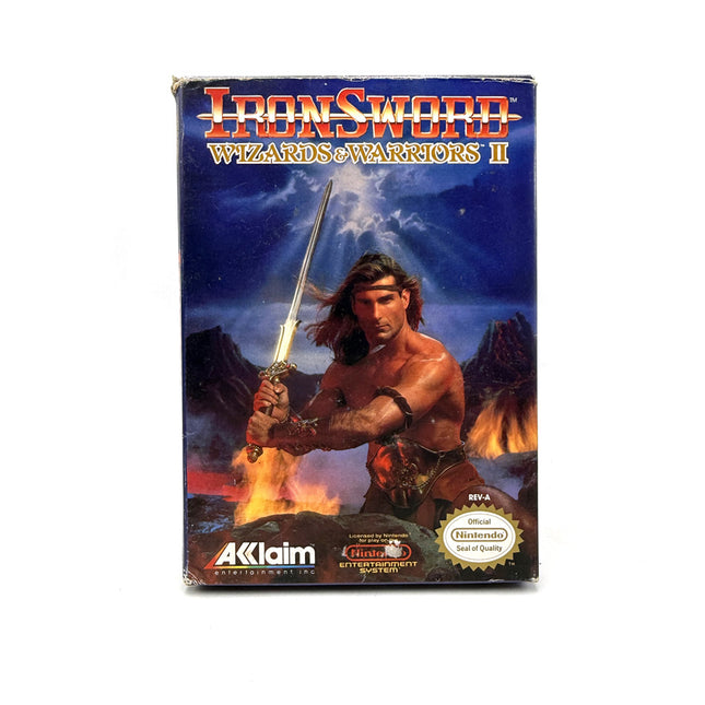 Iron Sword Wizards & Warriors II Nintendo NES