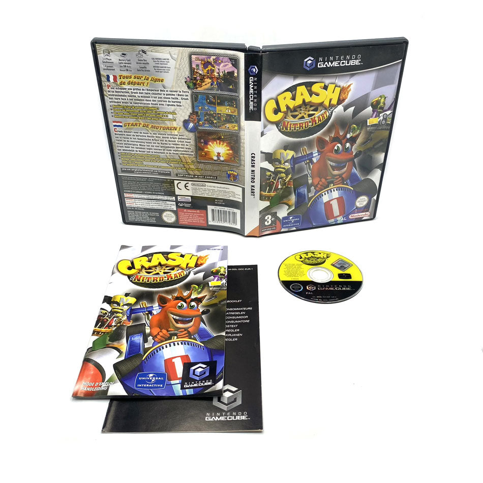 Crash Nitro Kart Nintendo Gamecube