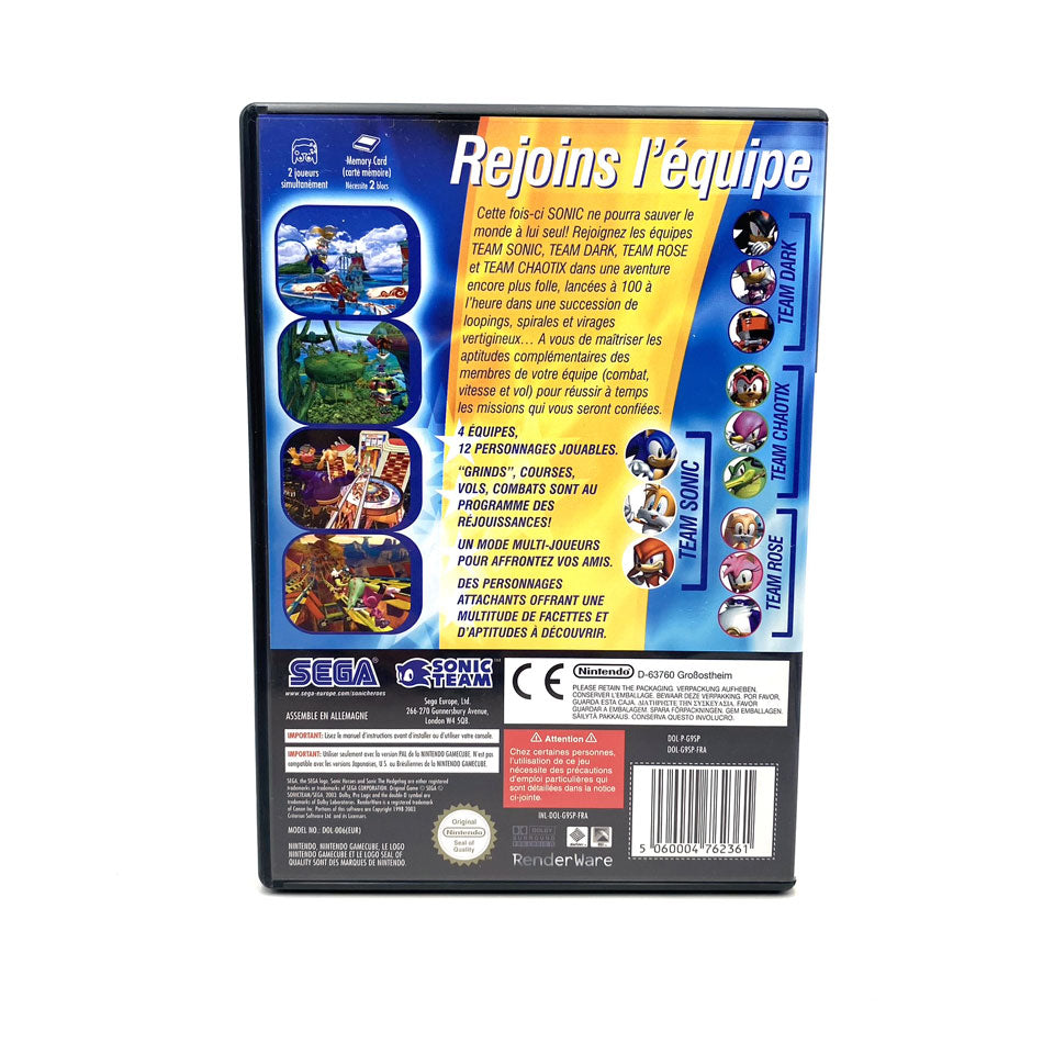 Sonic Heroes Nintendo Gamecube