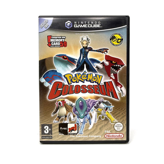 Pokemon Colosseum Nintendo Gamecube (+ Carte Mémoire 59 Blocs)