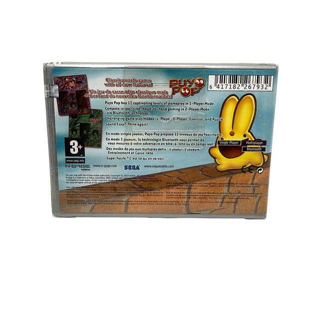 Puyo Pop Nokia N-Gage (Neuf sous blister)
