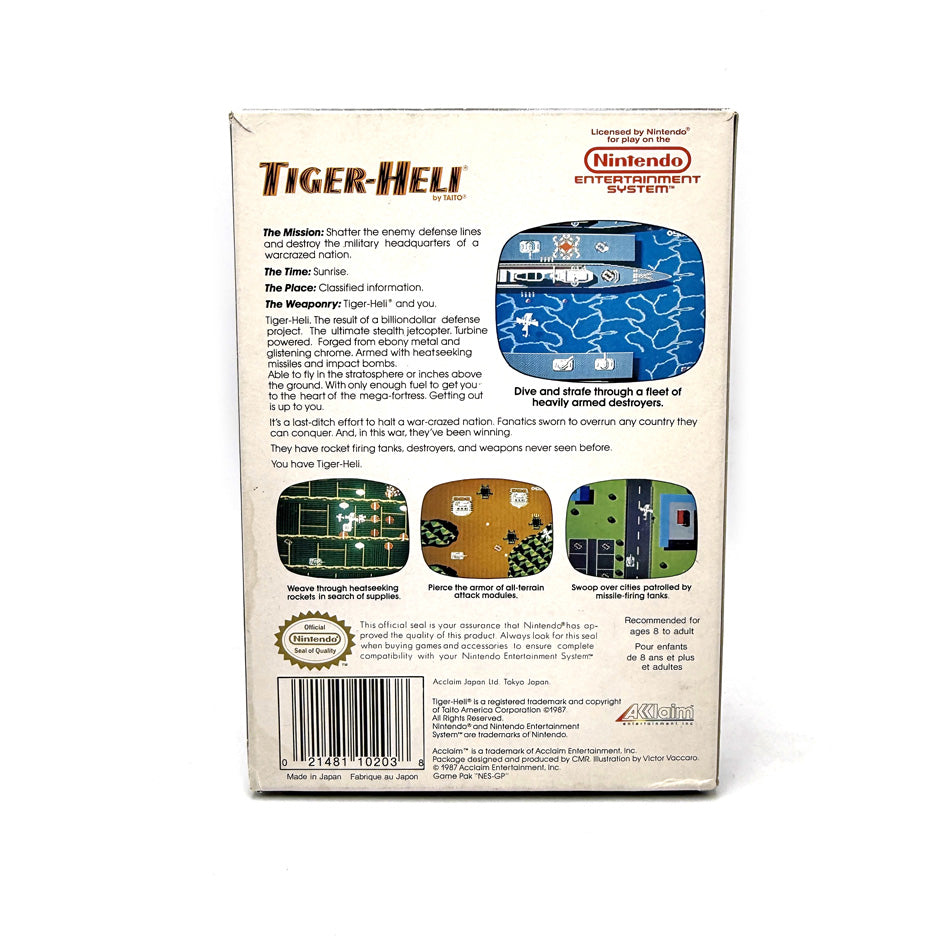 Tiger-Heli Nintendo NES