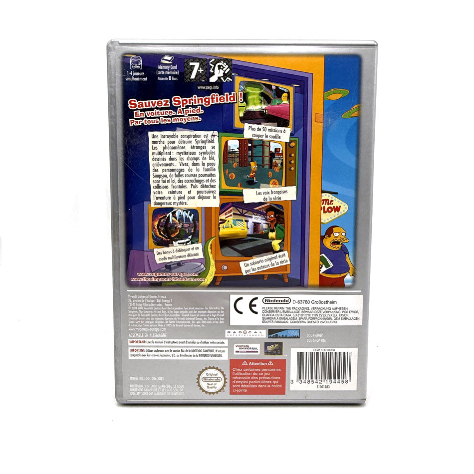 The Simpsons Hit & Run Nintendo Gamecube