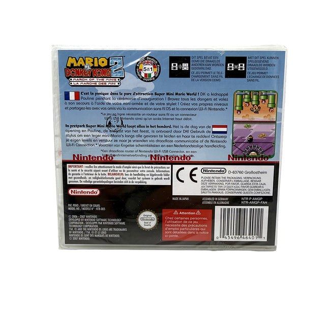 Mario vs. Donkey Kong 2 March of the Minis Nintendo DS (New in blister) - RARE