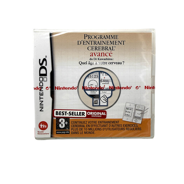 Programme d'Entraînement Cérébral Avancé du Dr Kawashima Nintendo DS (Neuf sous blister)
