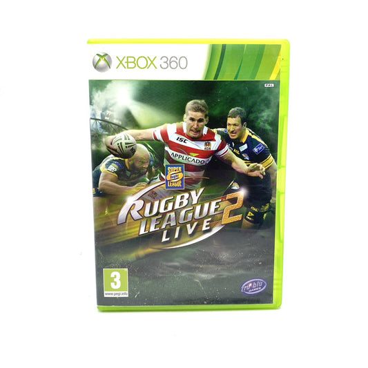 Rugby League Live 2 Xbox 360 (Rare)