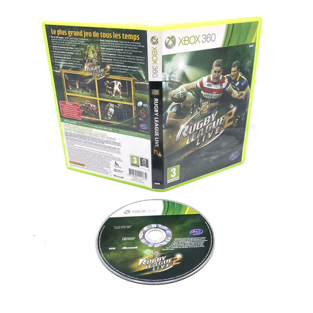 Rugby League Live 2 Xbox 360 (Rare)