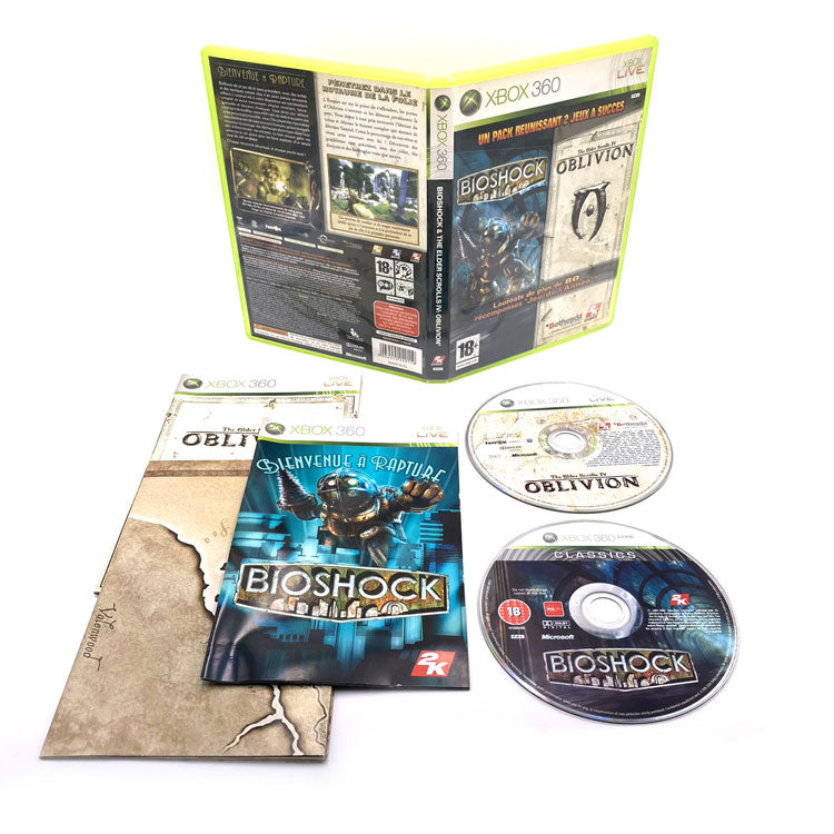 Bioshock + The Elder Scrolls IV Oblivion Xbox 360 (Double Pack)