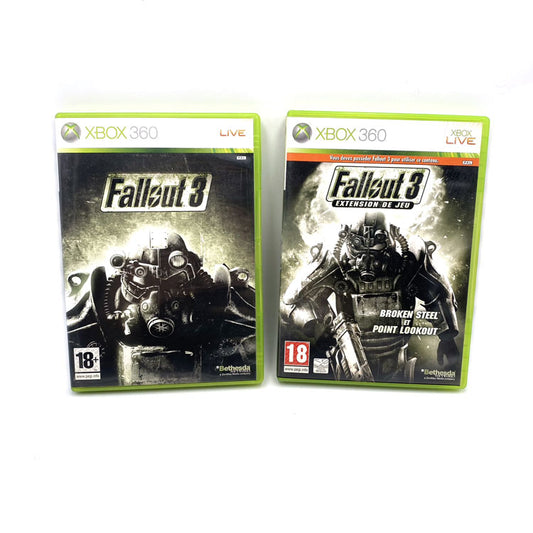 Fallout 3 + Extension Broken Steel/Point Lookout Xbox 360