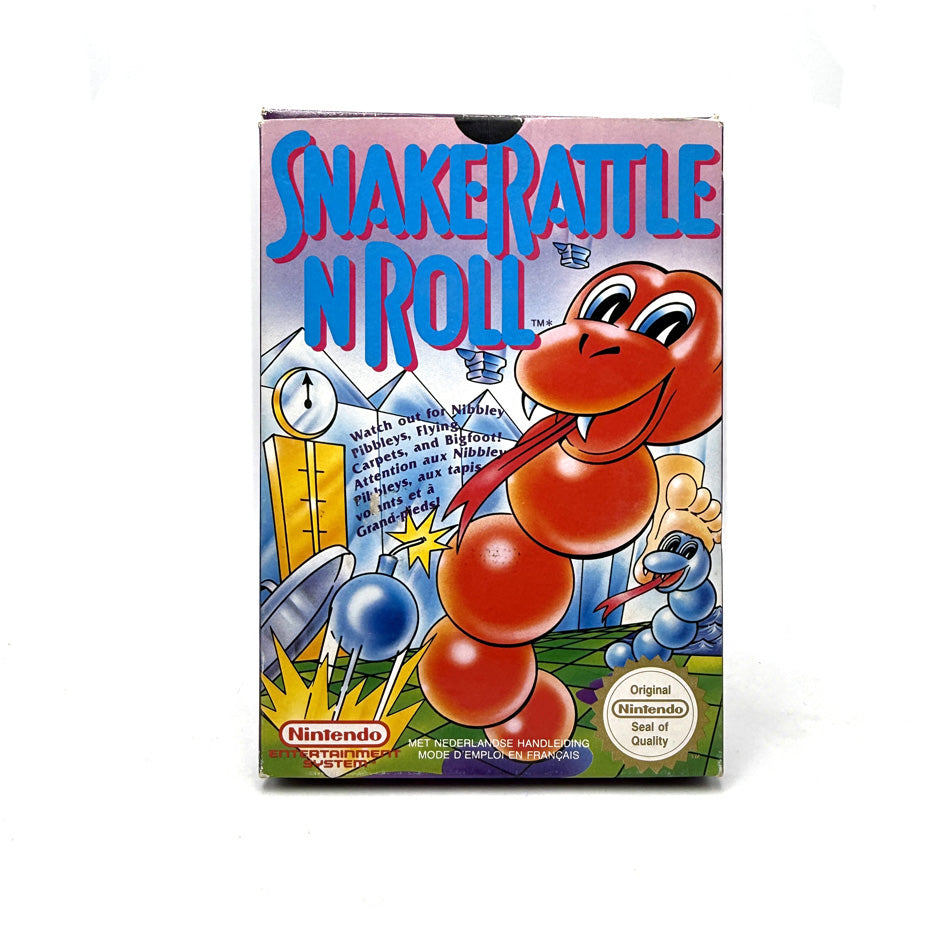 Snake Rattle 'n' Roll Nintendo NES