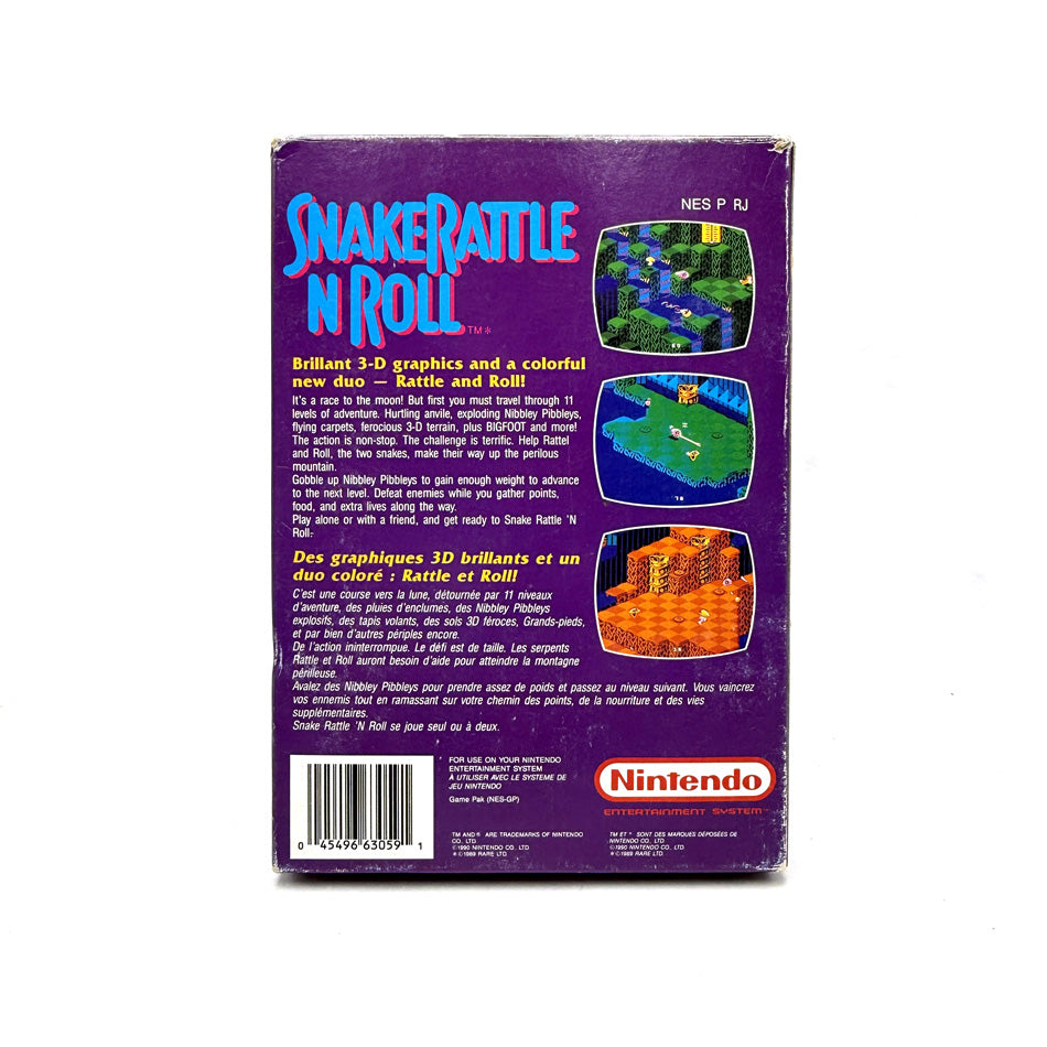 Snake Rattle 'n' Roll Nintendo NES – Retromania