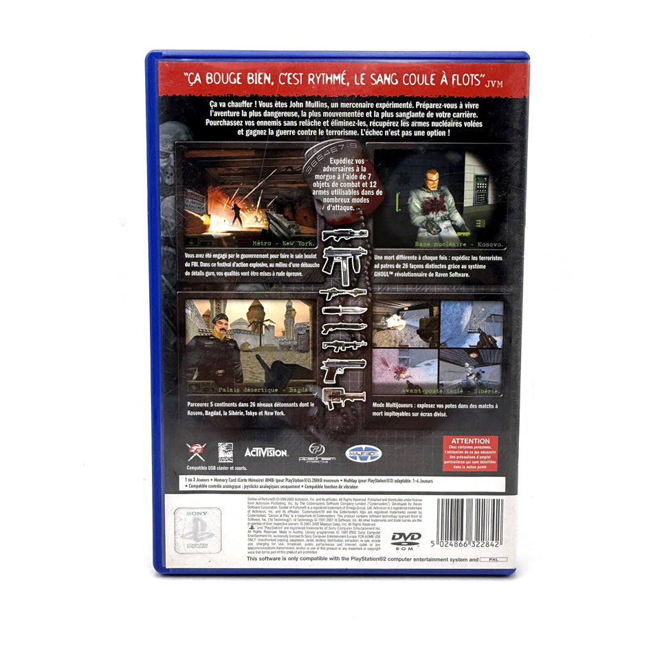 Soldier Of Fortune Edition Gold Playstation 2