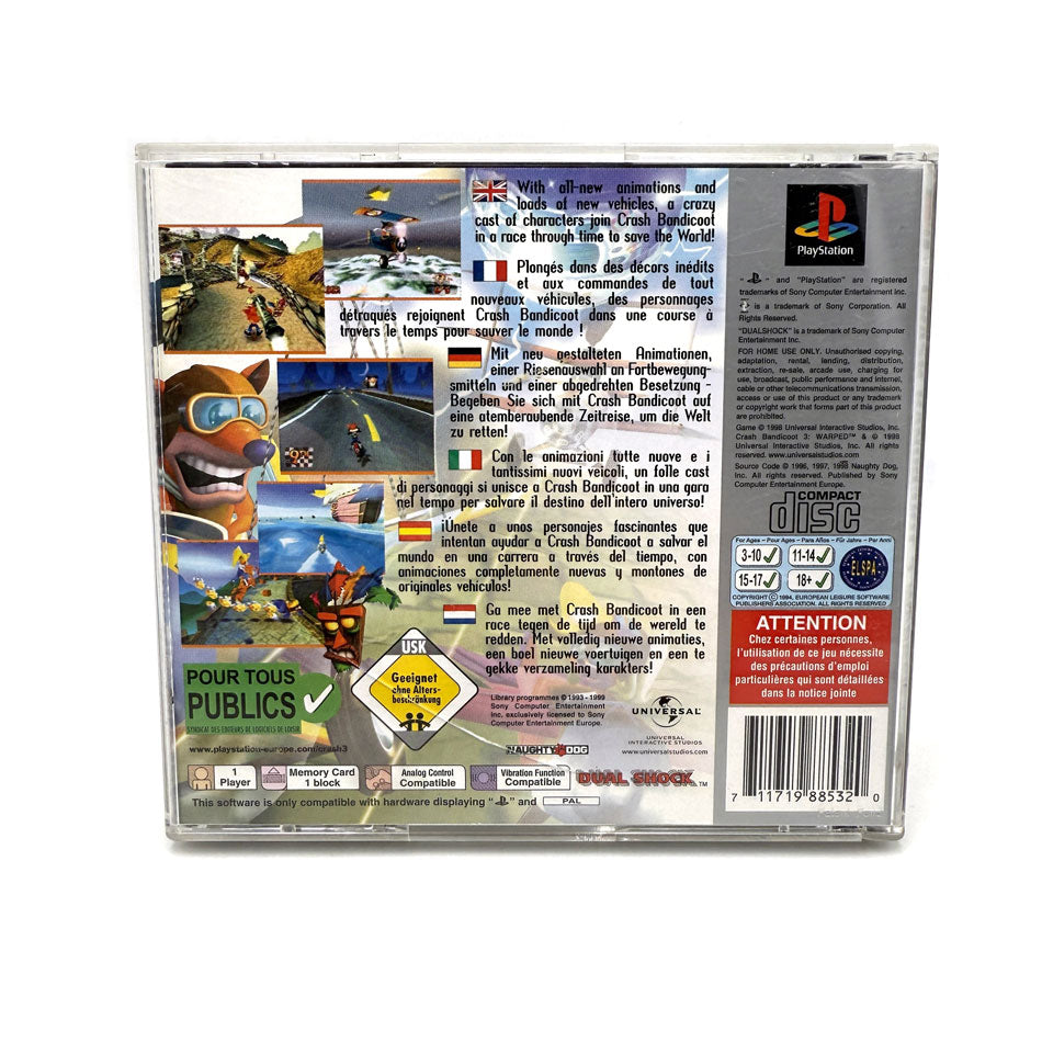 Crash Bandicoot 3 Warped Playstation 1