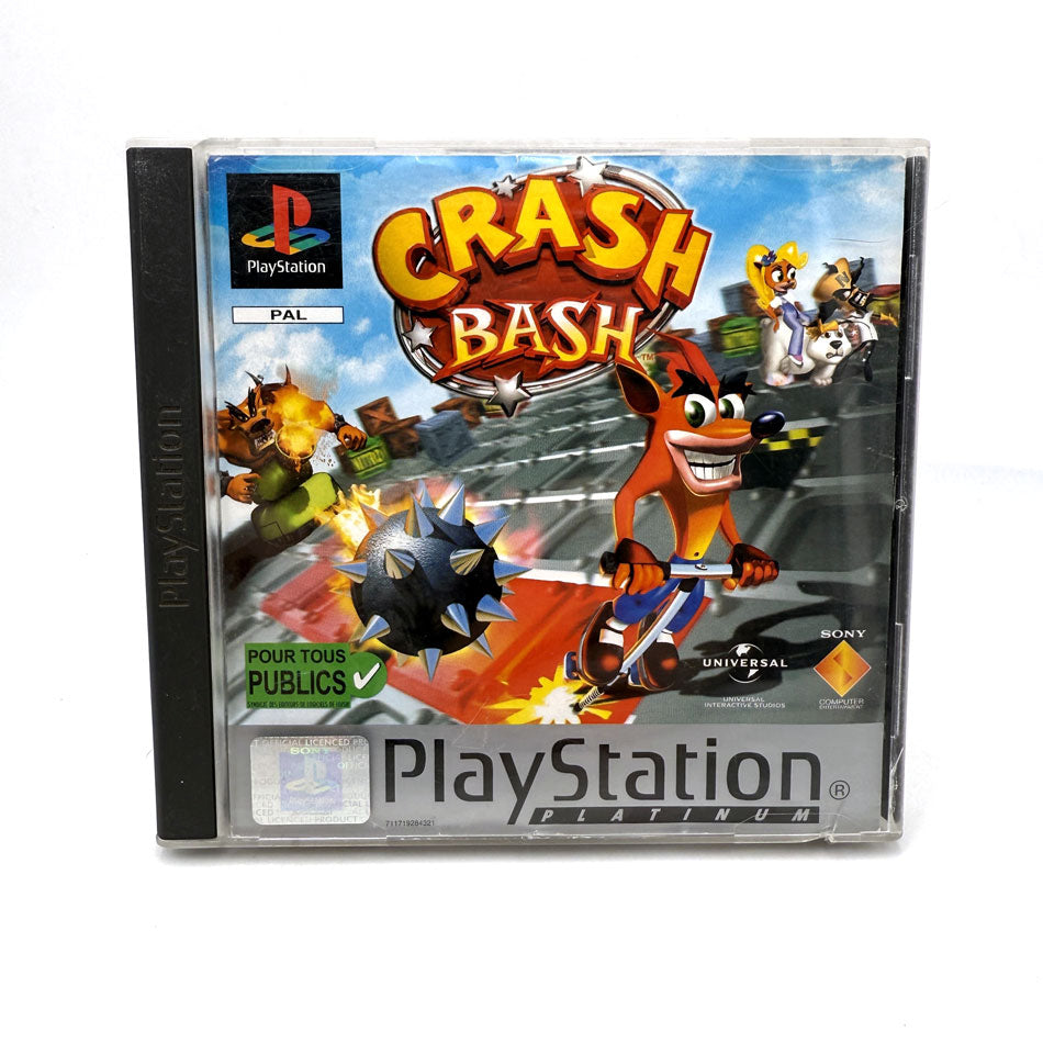 Boite et notice Crash Bash Playstation 1