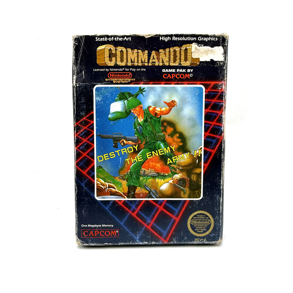 Commando Game Nintendo Commando Nintendo NES (RARE) – Retromania