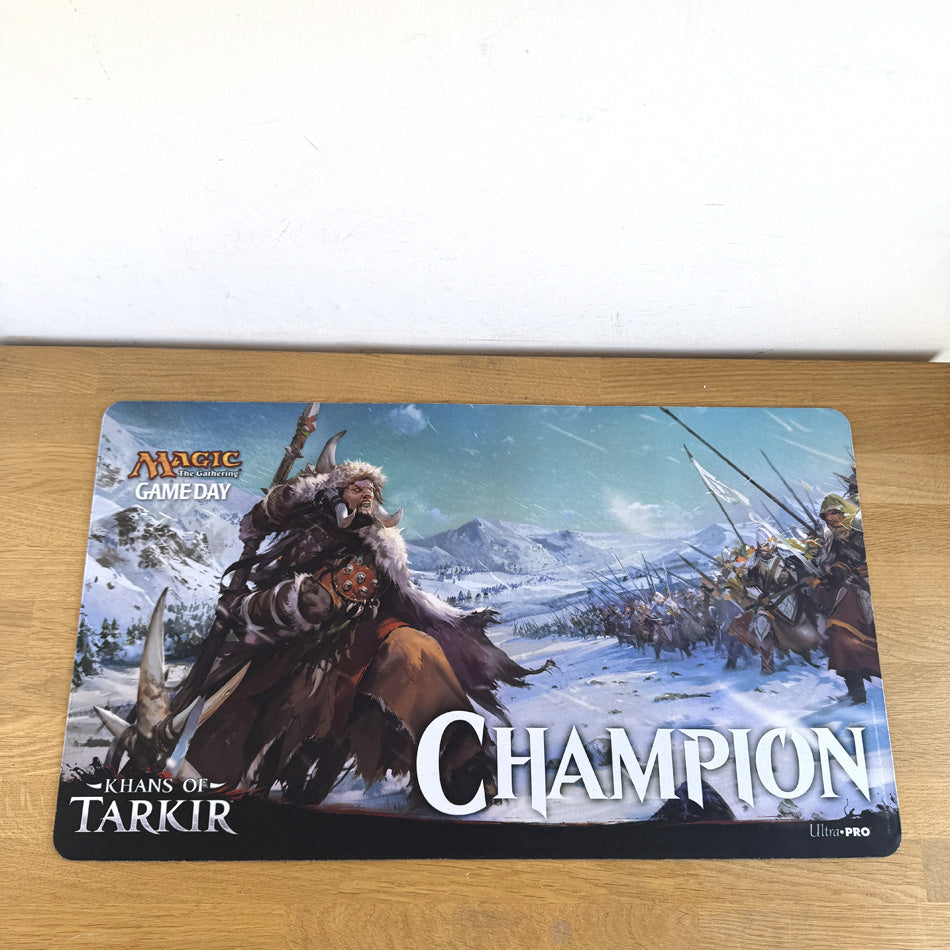 Tapis de jeu Magic the Gathering MTG Kahns of Tarkir Game Day Champion Playmat Ultra Pro