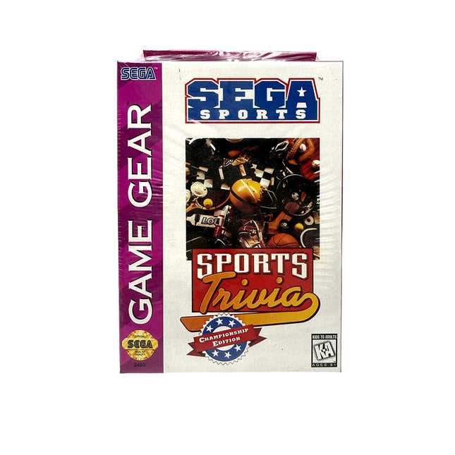 Sports Trivia Championship Edition Sega Game Gear (Neuf sous blister)