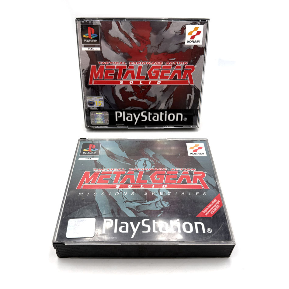 Metal Gear Solid + Mission Spéciales Playstation 1 