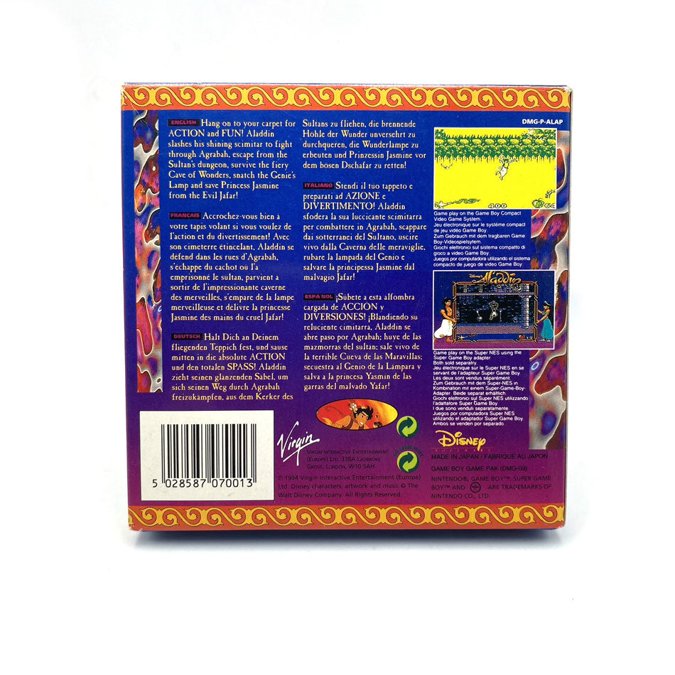 Disney's Aladdin Nintendo Game Boy