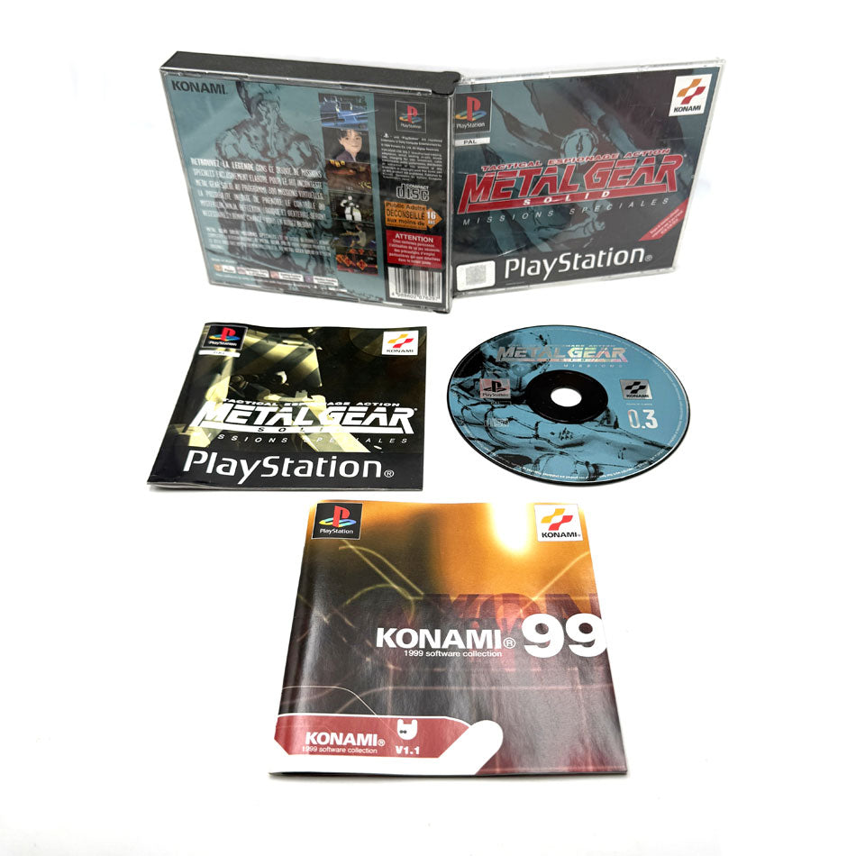 Metal Gear Solid + Mission Spéciales Playstation 1 