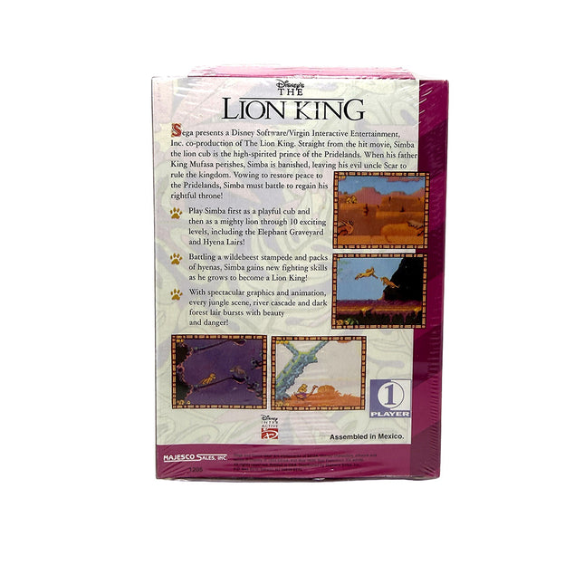 The Lion King Sega Game Gear (Neuf sous blister)