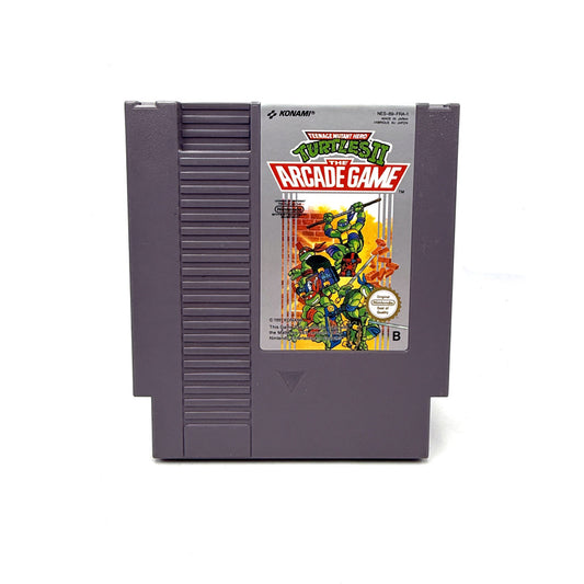 Teenage Mutant Hero Turtles II The Arcade Game Nintendo NES