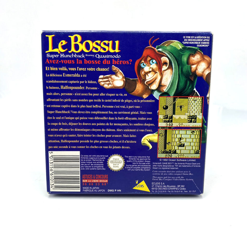 Le Bossu (Super Hunchback Starring Quasimodo) Nintendo Game Boy