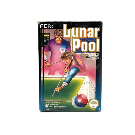 Lunar Pool Nintendo NES