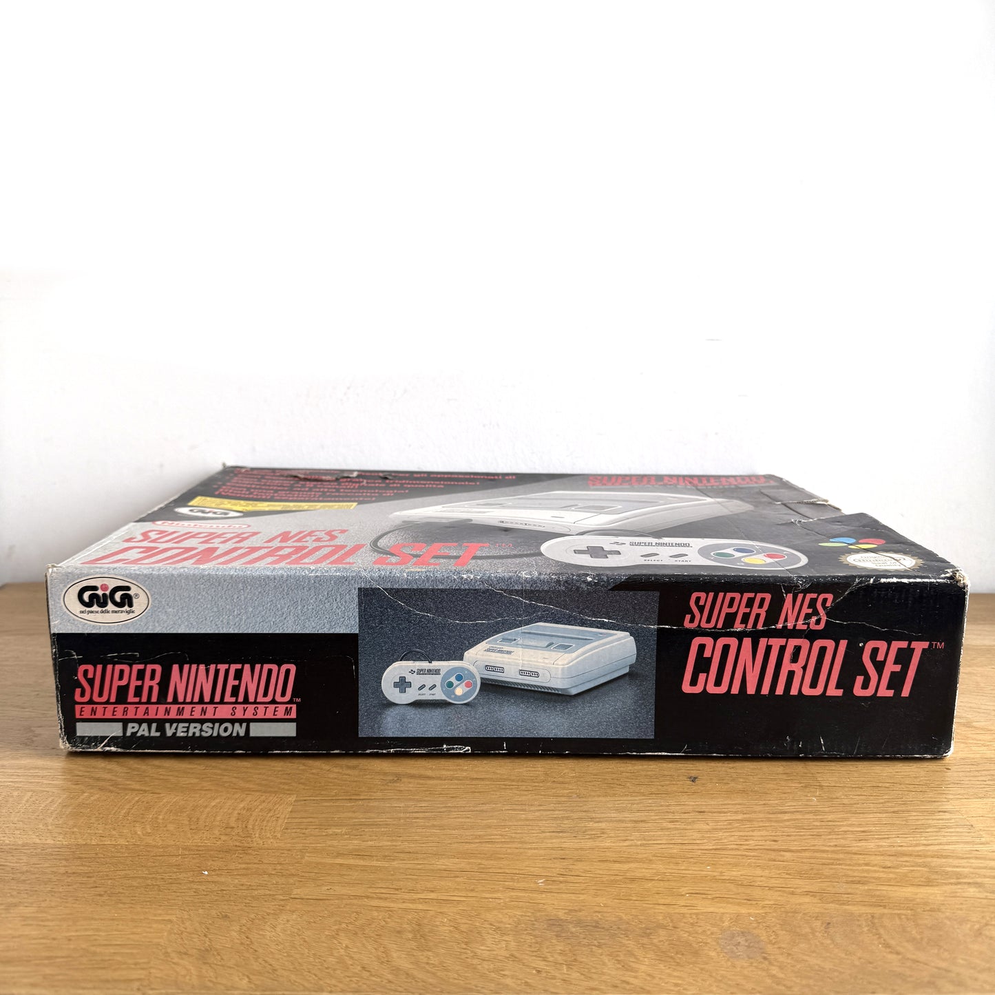 Boite vide Console Super Nintendo (ITA)