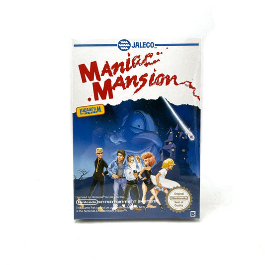 Maniac Mansion Nintendo NES (Neuf sous blister)